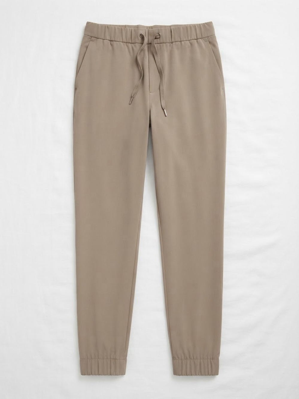 RW&CO. Men's Taupe Drawstring Joggers